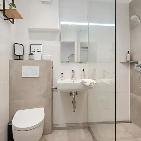 Mel&Bens Modern Oak-Apartments Fuer Bis Zu 12 Personen BRE Exterior foto